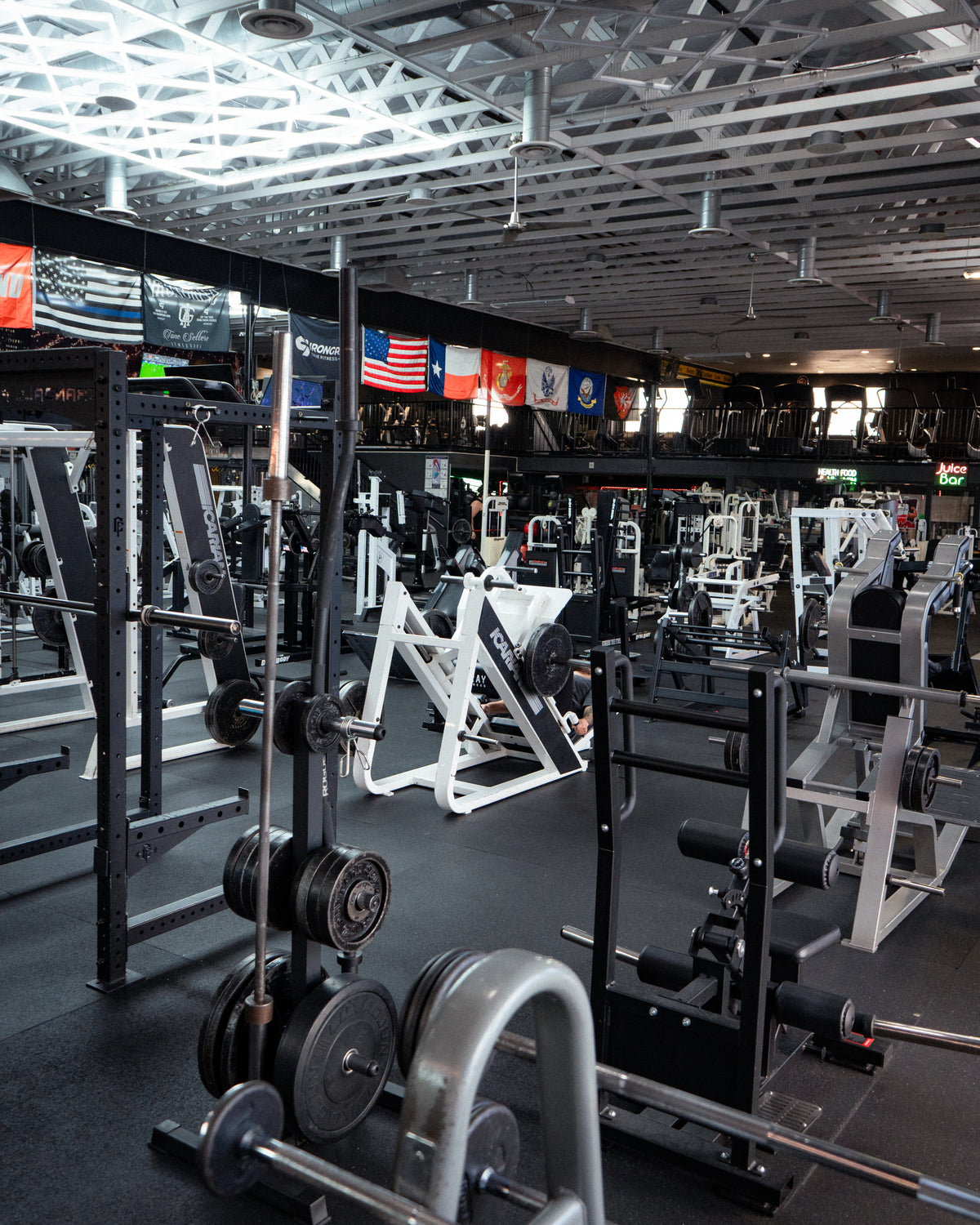Members training at IronGrind True Fitness in El Paso
